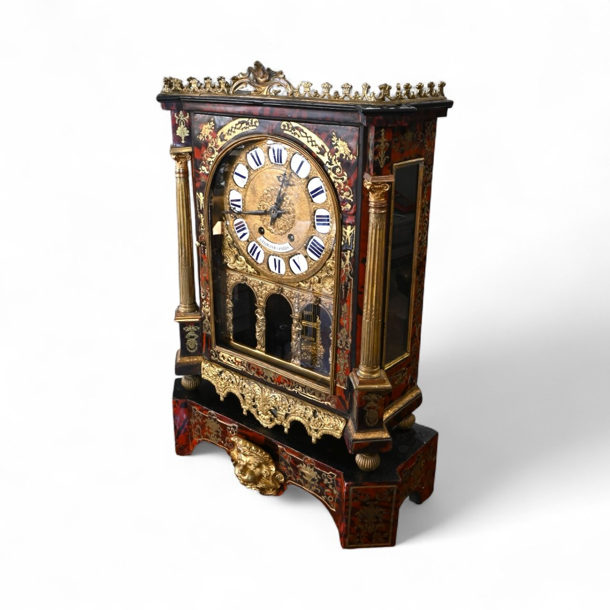 Legrand A’ Paris - Grande Orologio Stile Boulle - Francia XIX Secolo-photo-1